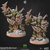 Gromok The War Tyrant 3D-printed model